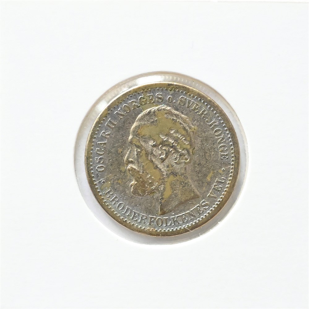 Norge 1 krone 1897 kv. 1-