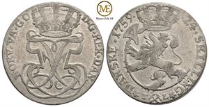 24 skilling 1759 Frederik V. NMD.16. Kv.01
