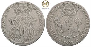 24 skilling 1739 Christian VI. Kv.1/1+