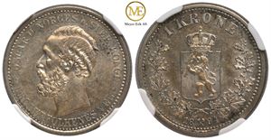 1 krone 1894 Oscar II. Kv.01