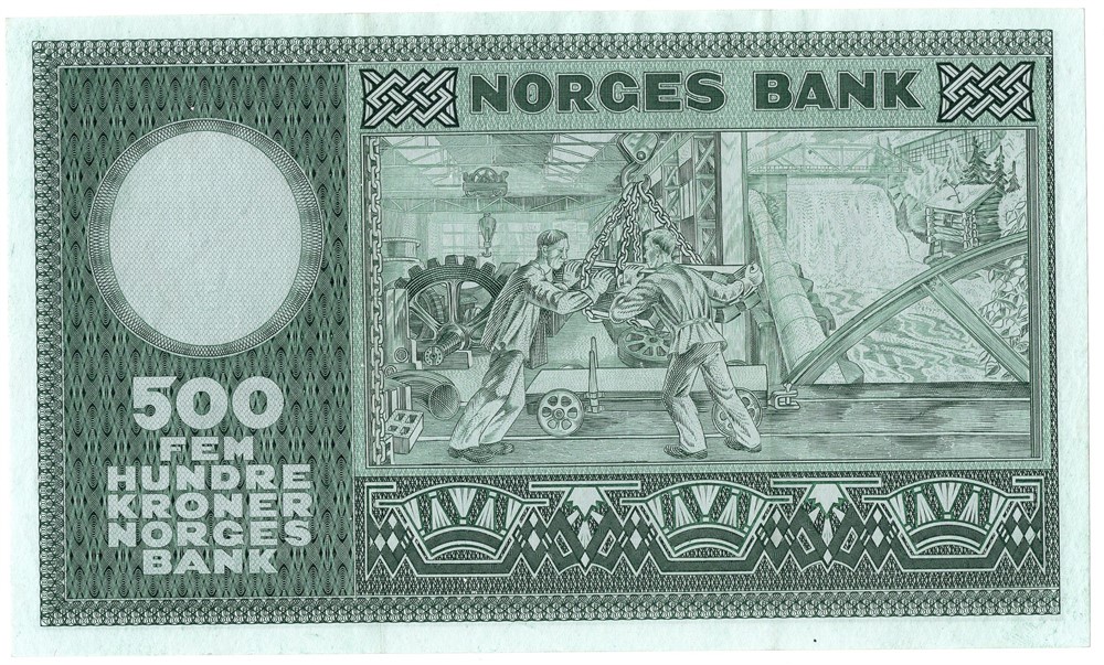 500 kroner 1968 A.2907265. Kv.0/01