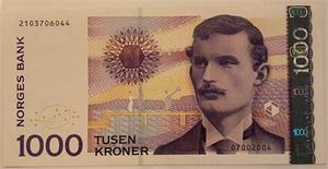 1000 kroner 2004. VII utgave. Kv.0