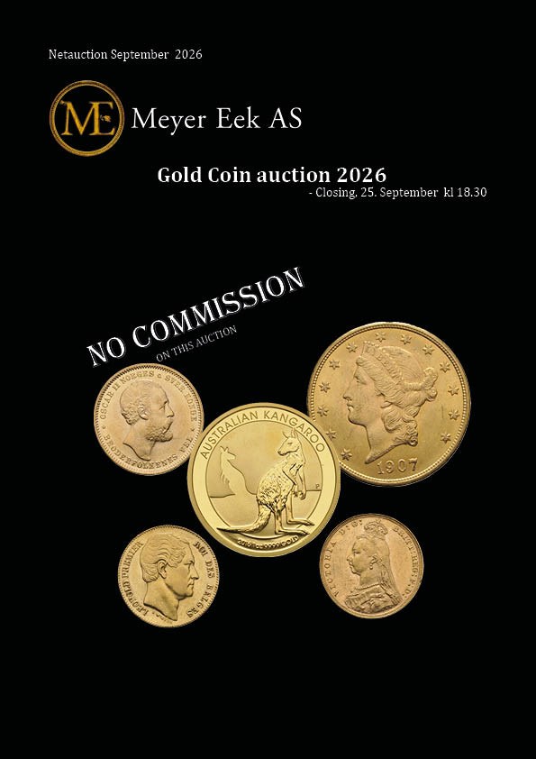 Gold Coin auction September 2026 - No comission