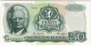 50 kroner 1979 I. 65 EPQ. Kv.0