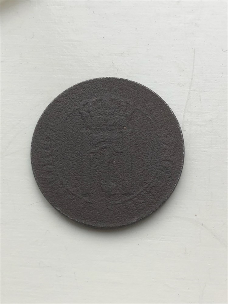 5 øre 1918 Jern Haakon VII. Korrodert. Kv.1/1-