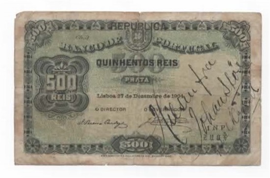 Portugal 500 reis 1904 kv. 1-