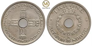 1 krone 1926 Haakon VII. Kv.0/01