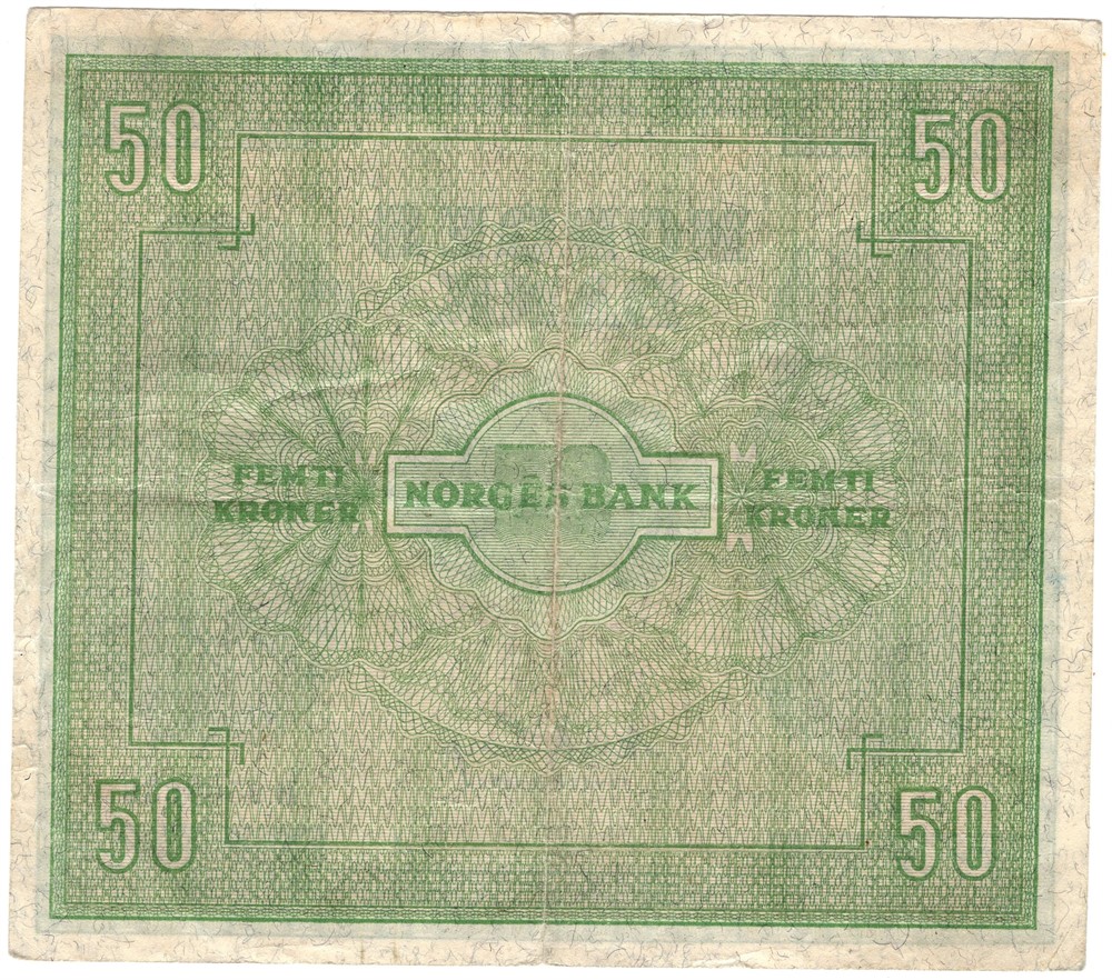 50 kroner 1948 B. Kv.1/1+