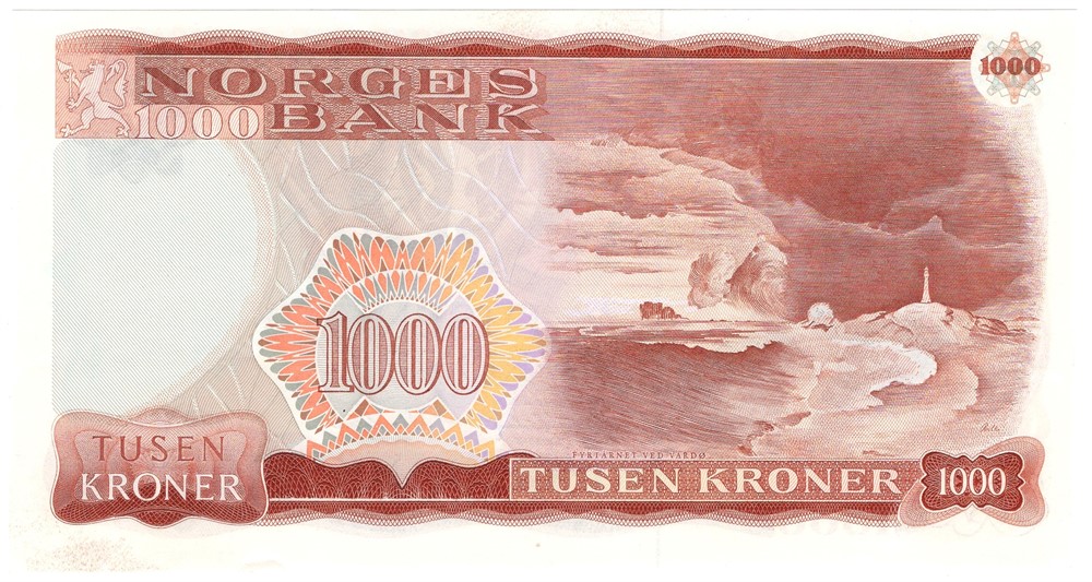 1000 kroner 1987 E.3973865. Kv.0