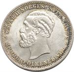 2 kroner 1900 Oscar II. Kv.0