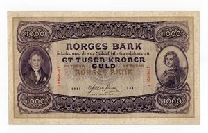 1000 kroner 1941 A