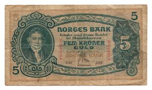 5 kroner 1912 D.3097006. Kv.1-