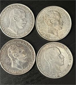 Lot. 2 kroner Haakon VII. VK