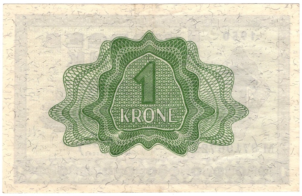 1 krone 1950 M.9719672. Kv.01