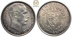 1 krone 1912 Haakon VII. Kv.0