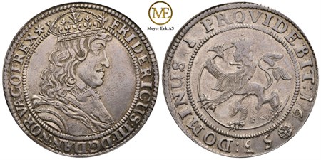 Speciedaler 1653 Frederik III. Kv.01