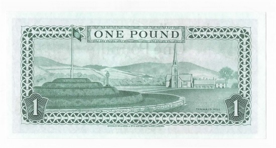 Isle of Man 1 pound ND (1983) kv. 0/01