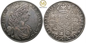 Speciedaler 1693 Christian V. Kv.01