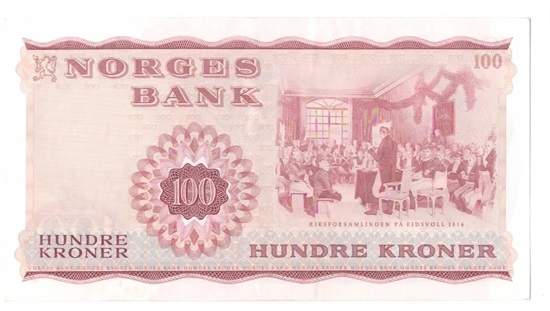 Norge 100 kroner 1976 Z kv. 1+/01