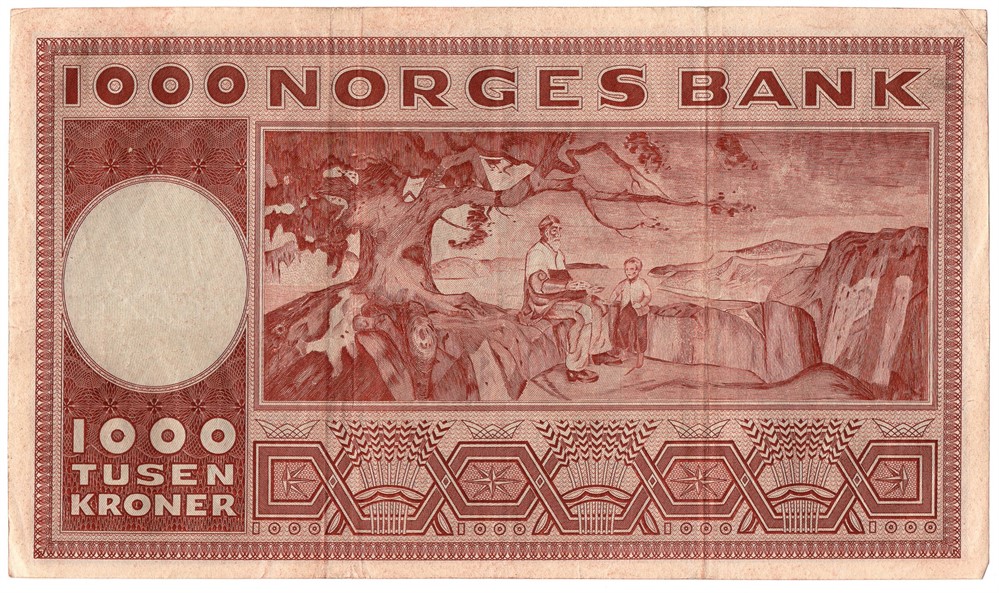 1000 kroner 1949 A.0081894. Kv.1