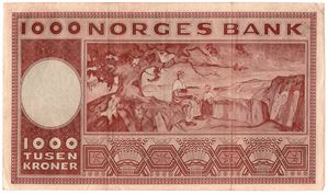 1000 kroner 1949 A.0081894. Kv.1