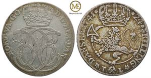 24 skilling 1741 Christian VI. Kv.1/1+