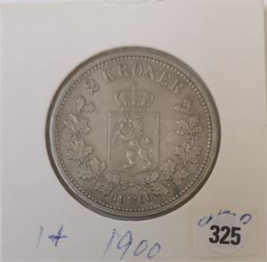 2 kroner 1900