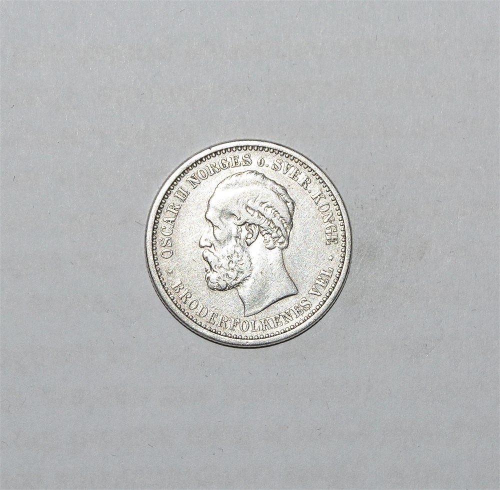 Norge 1 krone 1901 kv. 1/1+