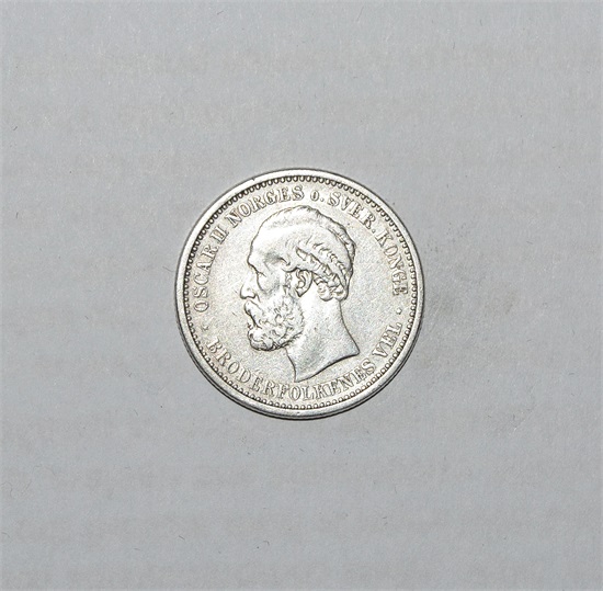 Norge 1 krone 1901 kv. 1/1+