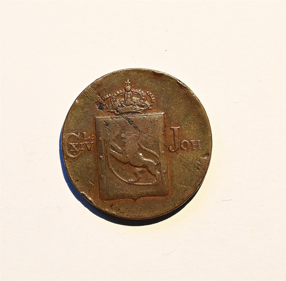 Norge 1 skilling 1832 kv. 1