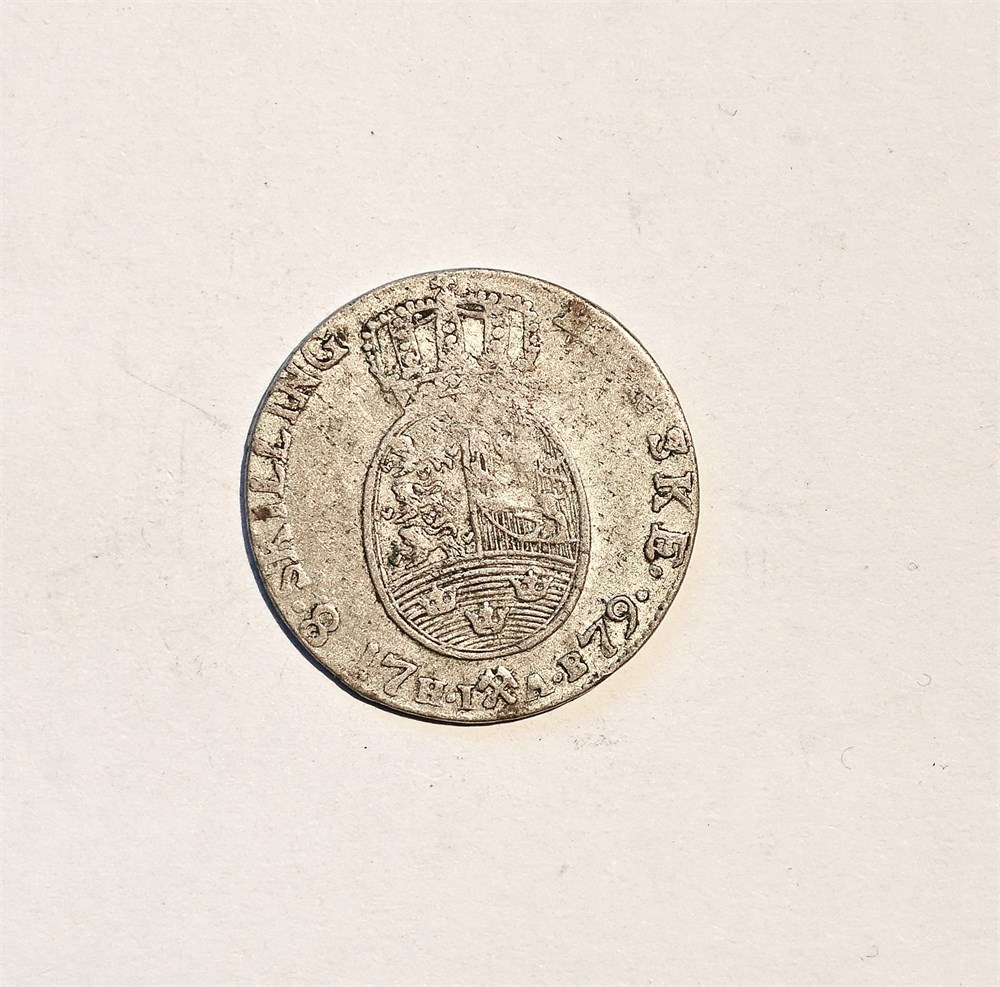 Norge 8 skilling 1779 kv. 1
