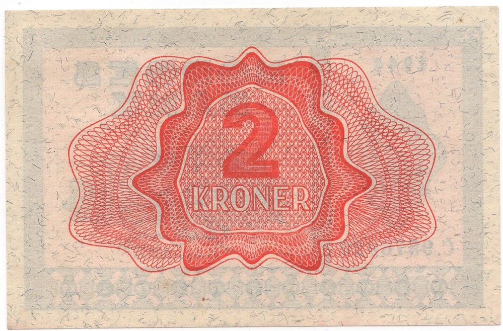 2 kroner 1944 C.9576920. Kv.0/01