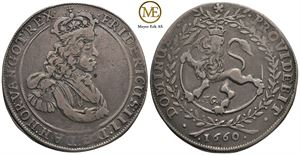 Speciedaler 1660 Frederik III. Kv.1/1+