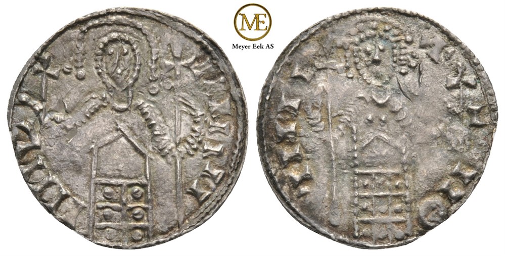 Penning Sven Estridsen (1047-1075) Danmark, Lund. Kv.01