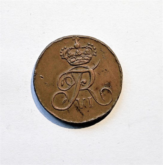Norge 2 skilling 1810 kv. 01