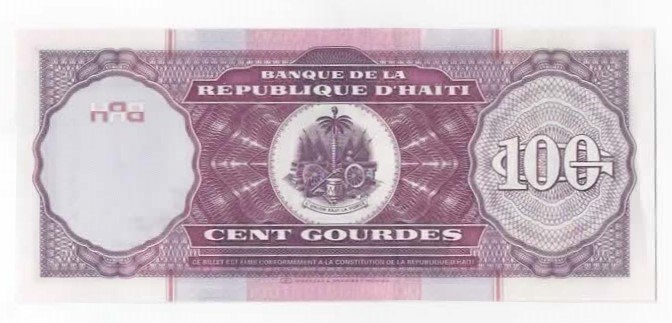 Haiti 100 gourdes 2000 kv. 0