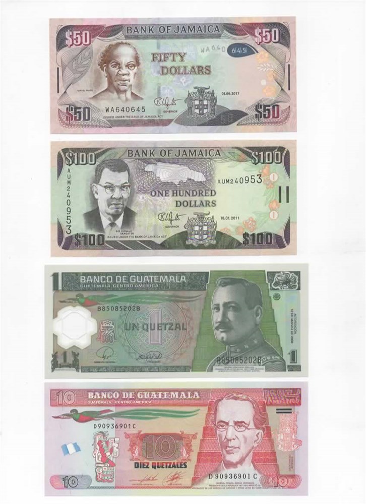 Sør Amerika/Carribbean 15 forskjellige kv. 0