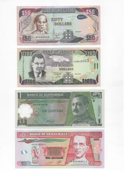 Sør Amerika/Carribbean 15 forskjellige kv. 0