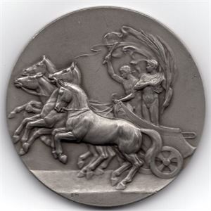 Deltakermedalje OL i Stockholm 1912. Kv.0/01