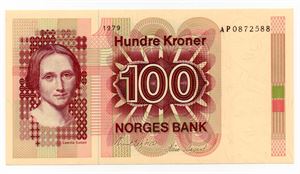 100 kroner 1979 AP