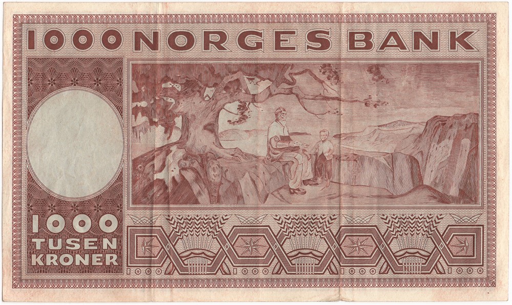 1000 kroner 1973 A.5064072. Kv.1+