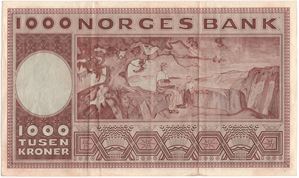 1000 kroner 1973 A.5064072. Kv.1+