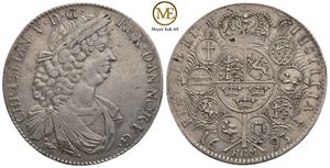 Speciedaler 1693 Christian V. Kv.1+