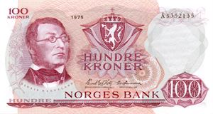 100 kroner 1975 Å