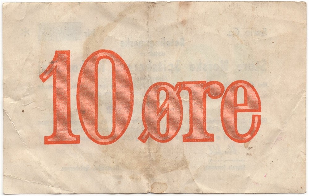 10 øre 1949/50 SNSK Nr.2401. Kv.1