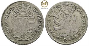 24 Skilling 1762 Frederik V. Kv.1/1+