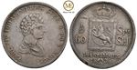 1/2 speciedaler 1834 Carl XIV Johan.  Kv.1+