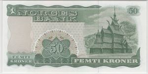 50 kroner 1982 M. Kv.0