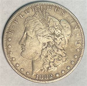 USA 1 $ 1882 kv 1