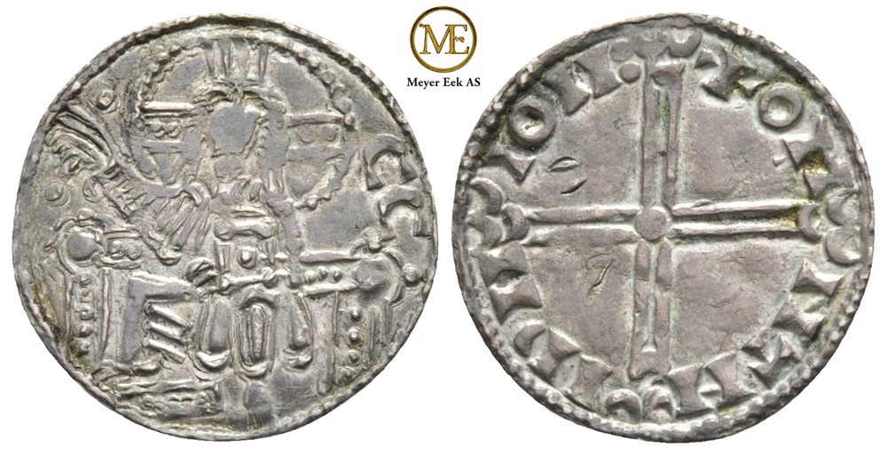 Penning Sven Estridsen (1047-1075) Danmark, Lund. Kv.1+